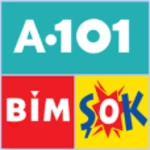 a101 bim şok katalog android application logo